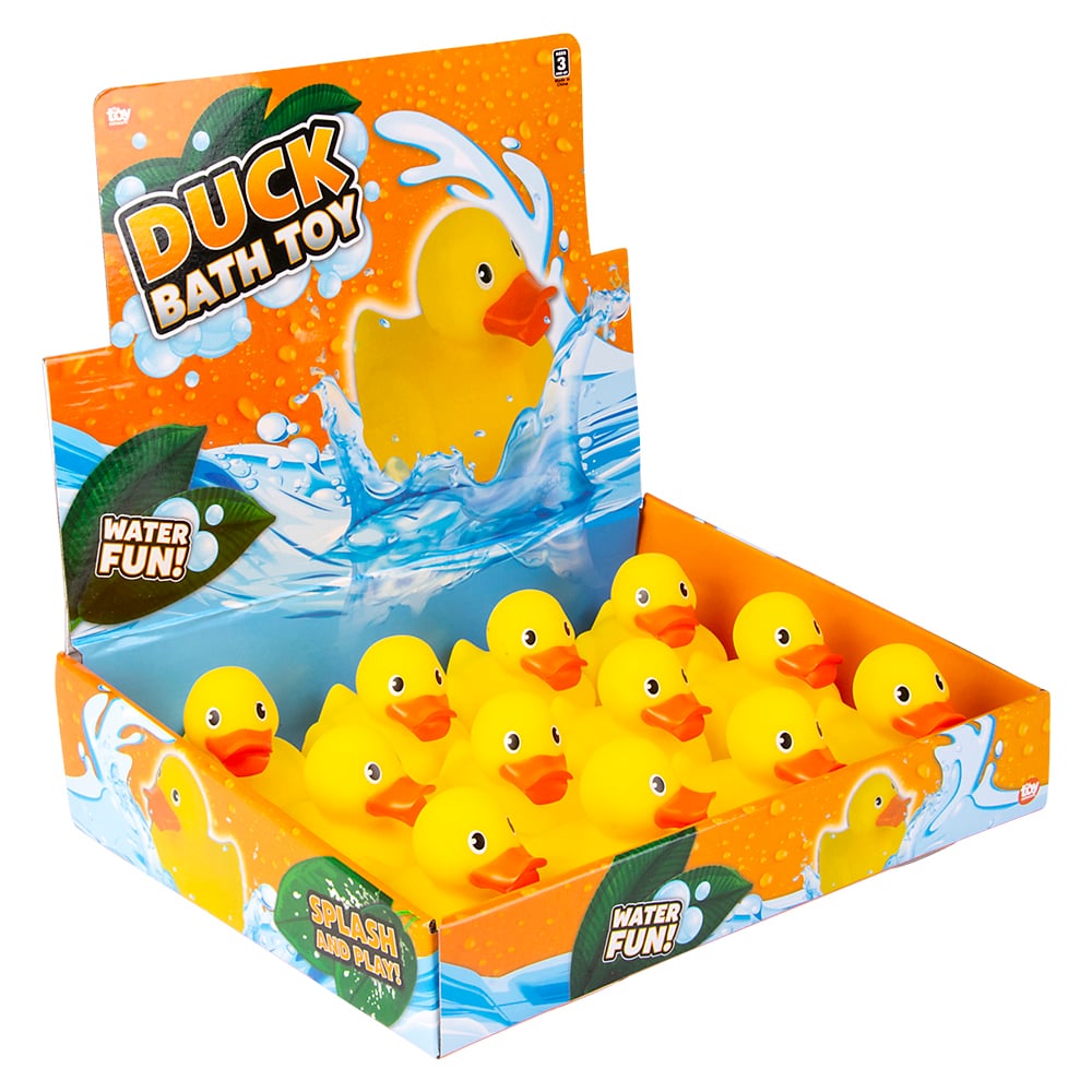 Bath Time Ducky 3.5" (12 Pc Display)