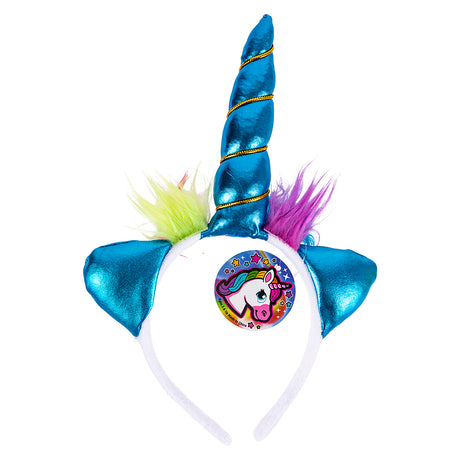 Metallic Unicorn Headband (1 DZ)