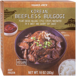 Korean Beefless Bulgogi Vegan Soy Protein Stir Fry 10 Oz