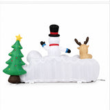 10FT Santa Claus with Fawn Christmas Yard Decoration