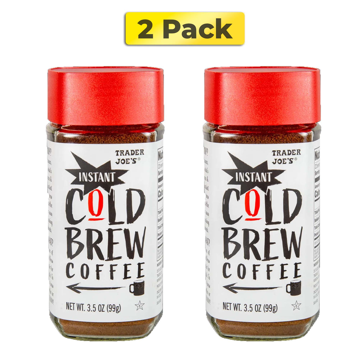 Trader Joe's medium roast Instant Cold Brew Coffee