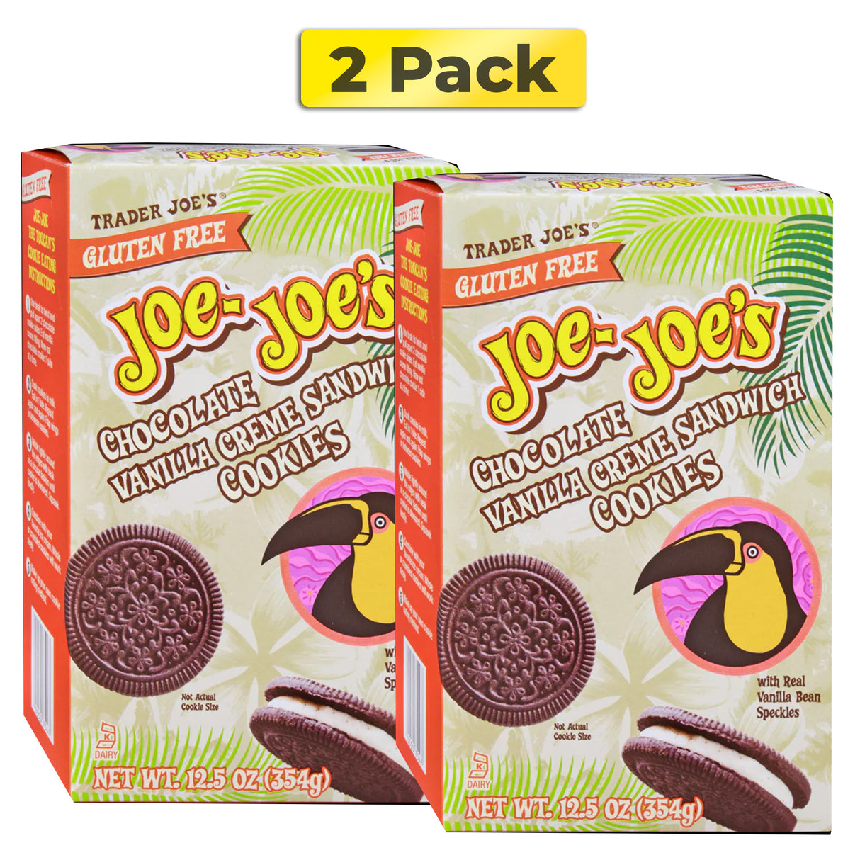 Trader Joe's Gluten Free Joe Joe's (Chocolate/vanilla Creme Cookies)