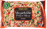 Vegetable Fried Rice Frozen Asian Style Ready Meal 16 Oz