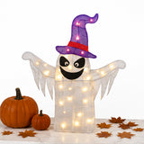 30 Inch Halloween Ghost Decoration Outdoor Yard Decor