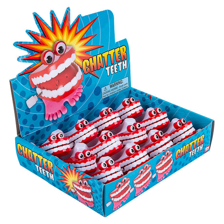 Chatter Teeth With Eyes (1 DZ)