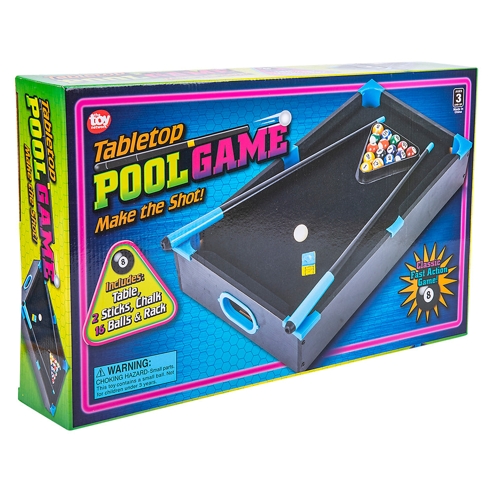 Tabletop Pool Game 20.5"x12.5"