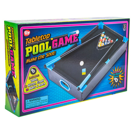 Tabletop Pool Game 20.5"x12.5"