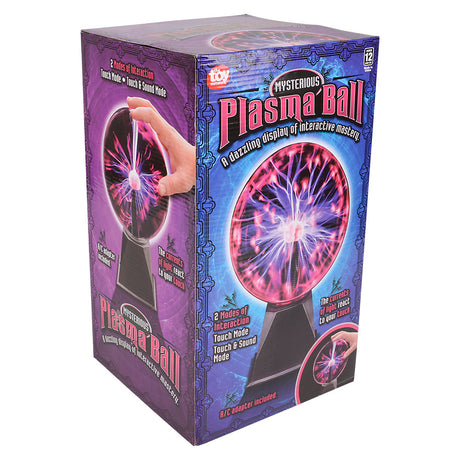 Plasma Ball Lamp 8" Red
