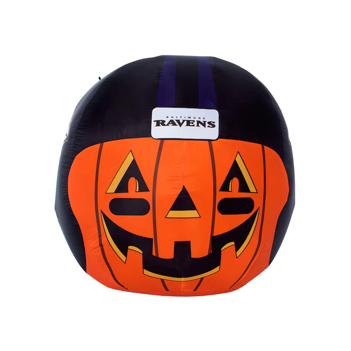4 Foot Lighted Baltimore Ravens Team Themed Jack-o-Lantern Inflatable