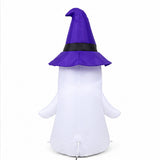 4FT White Ghost Halloween Inflatable Yard Decoration