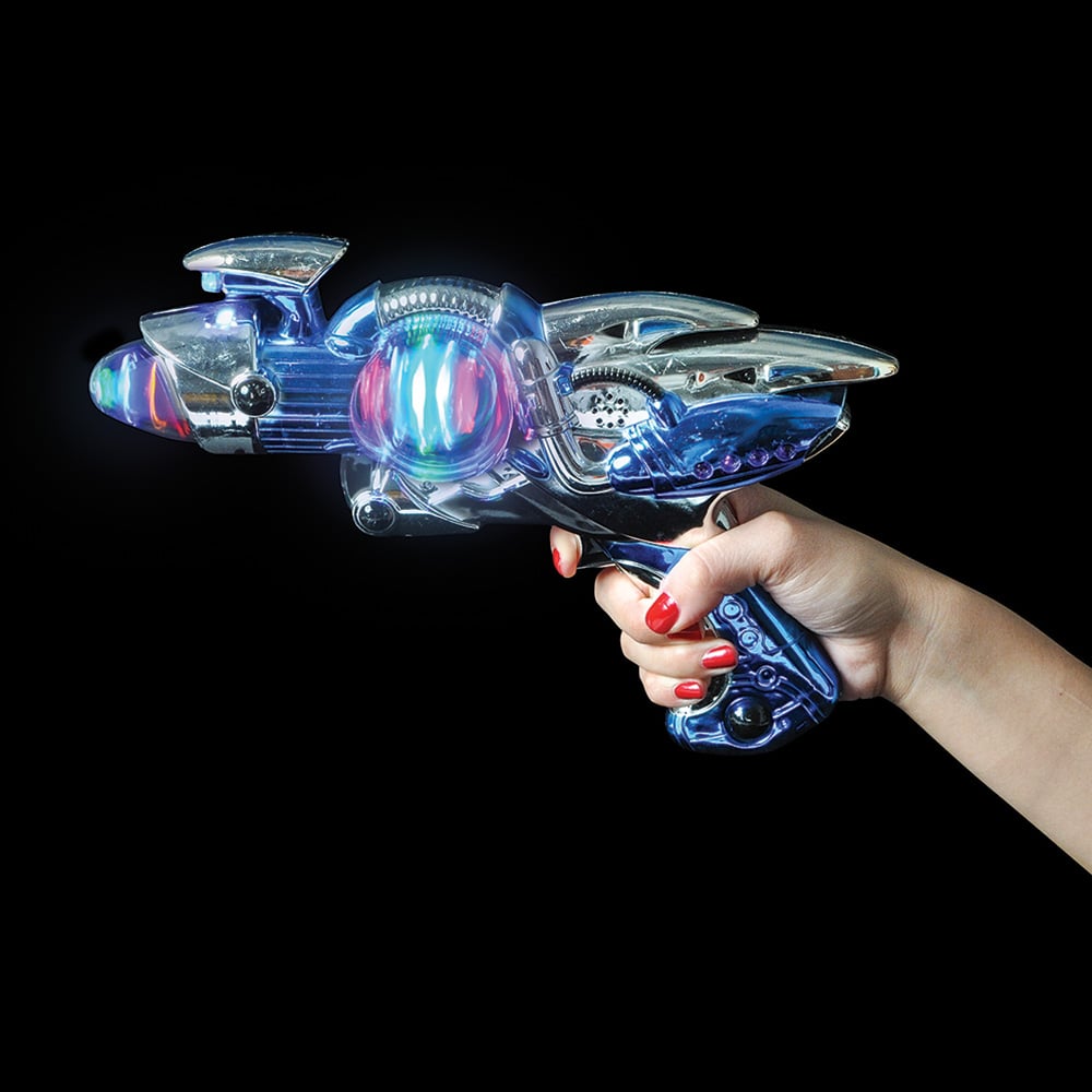 Light-Up Space Gun Toy (11.5")