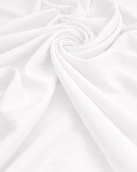 Stretch Twill Denim Look Off White