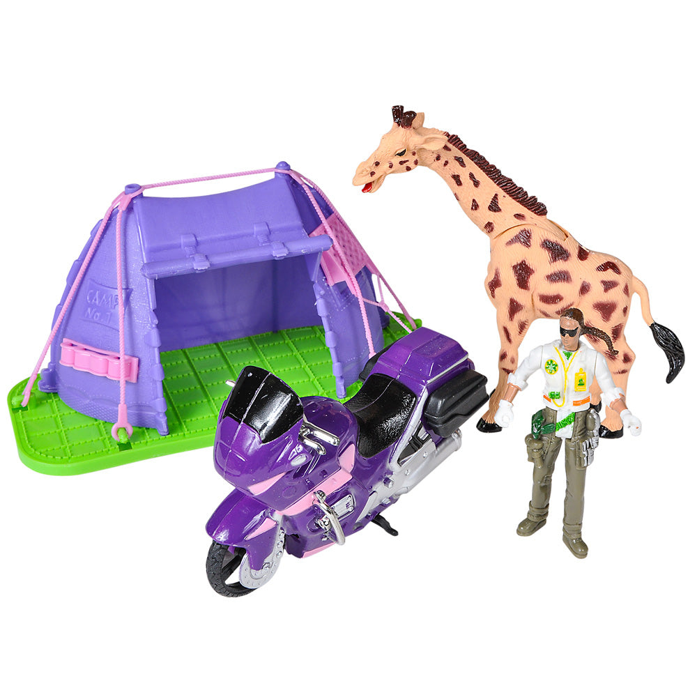 Vet Adventure Pod Safari Girl Playset