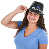 Happy New Year Sequin Fedora (1 DZ)