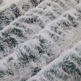 Luxe Cuddle Iced Milan Silver Pine Fabric
