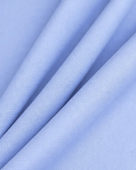 Blue Denim Look Stretch Twill