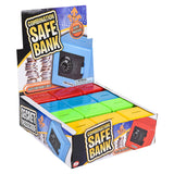 Plastic Combination Safe Bank (1 DZ)