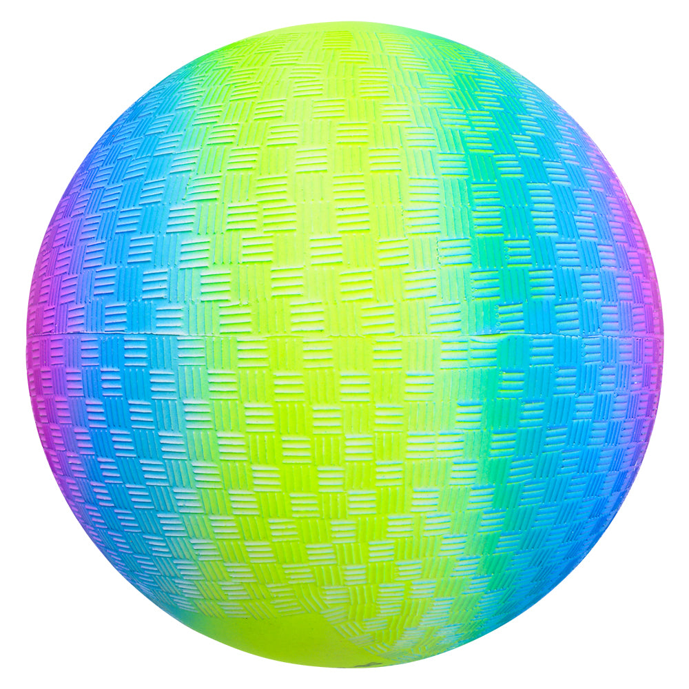 Rainbow Playground Ball 9"