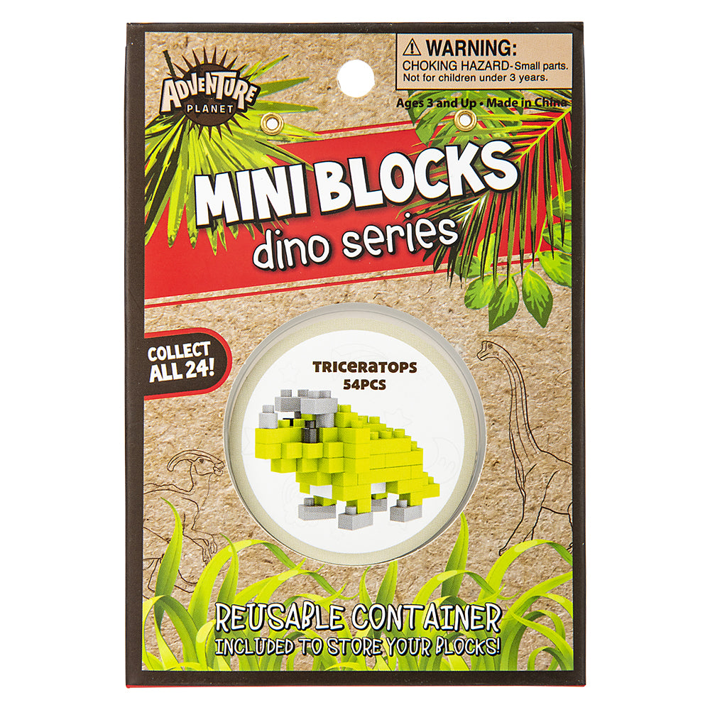Mini Blocks Triceratops