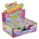 Glitter Putty 3" Tri Color (12 PC Display)