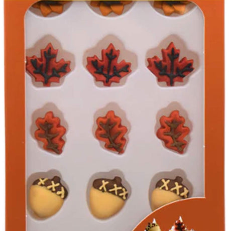 Thanksgiving Fall Edible Cake Decorations Candy Cupcake