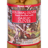 Colossal Olives Stuffed with Garlic Cloves 16 fl oz