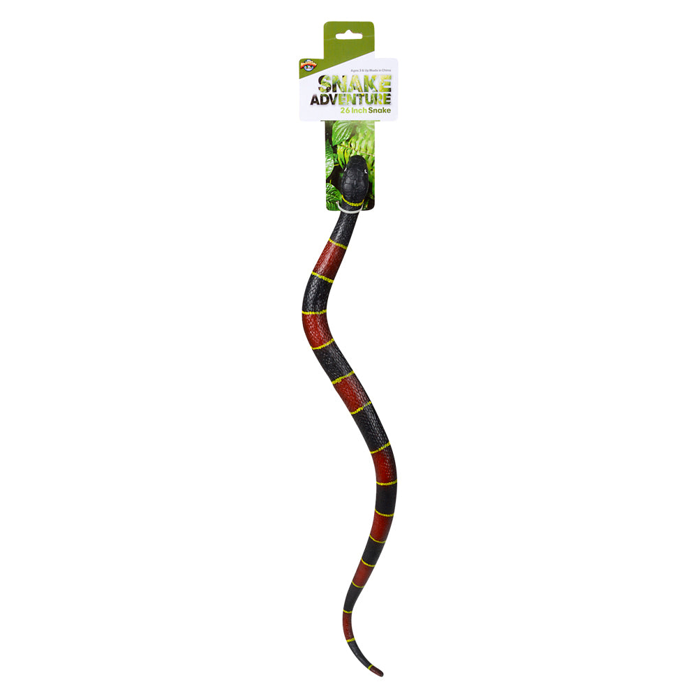 Eastern Coral Snake Plush Toy (1 PC)