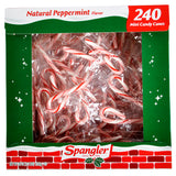 Peppermint Mini Candy Canes (240 PC Box)