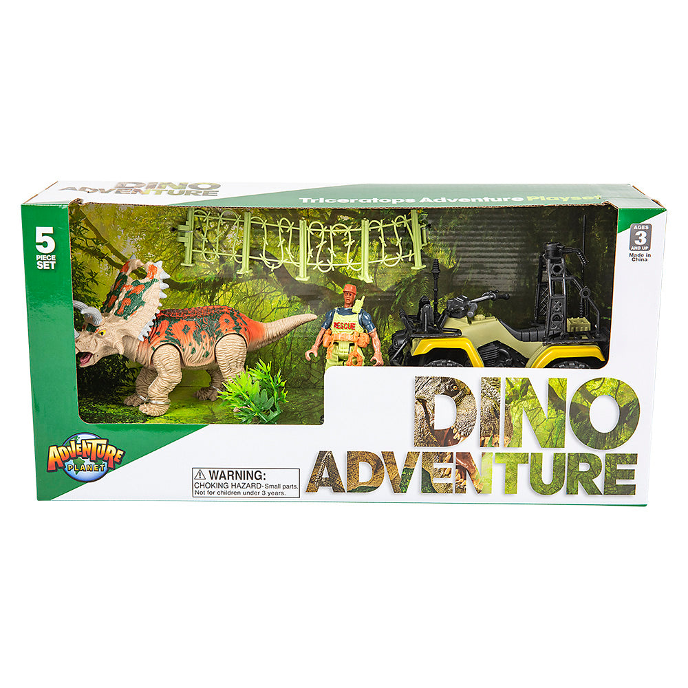 Triceratops Adventure Set
