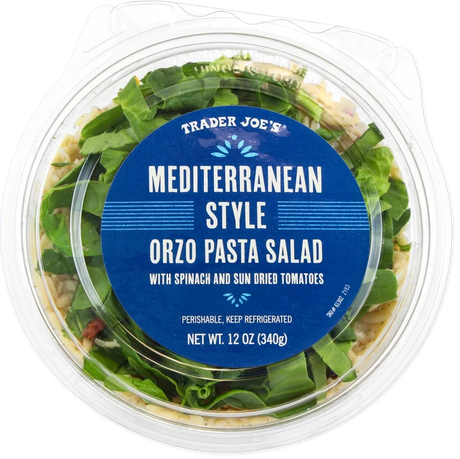 Mediterranean Style Orzo Pasta Salad – Feta & Sun?Dried Tomato