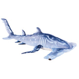 Hammerhead Shark Plush 35" Blue