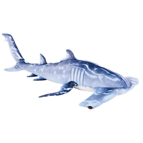 Hammerhead Shark Plush 35" Blue