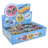 Sparkle Eye Puffer Animals (12 Pc Display)
