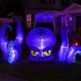 12FT Giant Octopus Halloween Inflatable Yard Decor