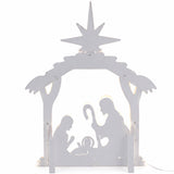 54" Lighted Nativity Scene Christmas Yard Decoration