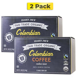 Trader Joe's Colombian Coffee Cups Fair Trade Organic 12 Cups