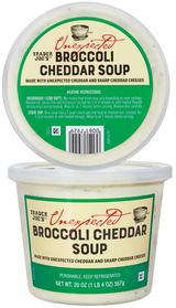 Unexpected Broccoli Cheddar Soup with Parmesan Twist