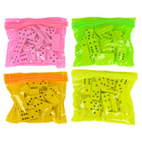 Mini Dominoes With Neon Pouch (1 DZ)