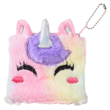 Plush Unicorn Coin Purse 5" (1 DZ)