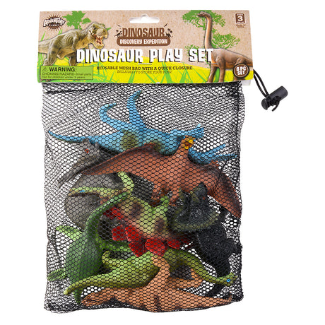 Dinosaur Assortment Mesh Bag Set