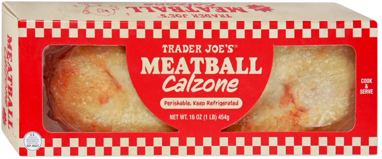 Meatball Calzone – Beef, Pork & Mozzarella Turnover