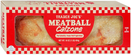 Meatball Calzone – Beef, Pork & Mozzarella Turnover