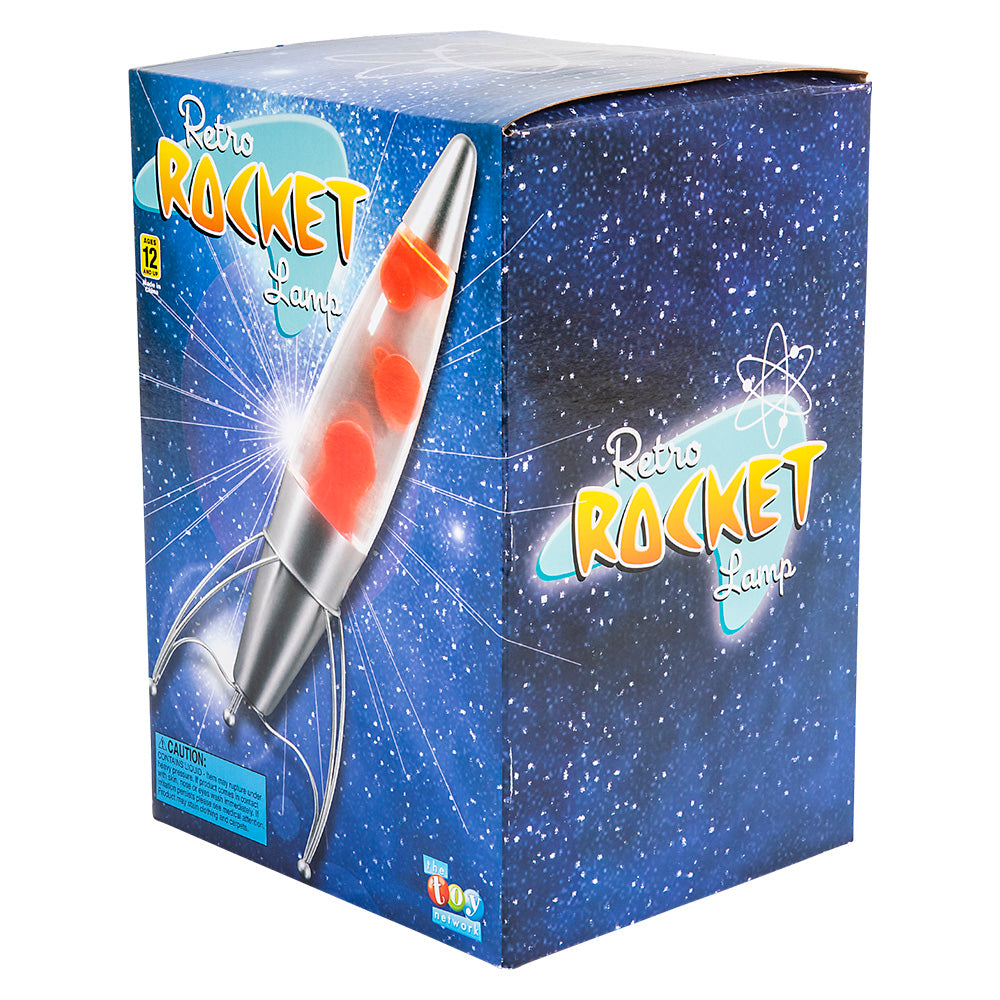 Rocket Ship Wax Motion Lamp 18"