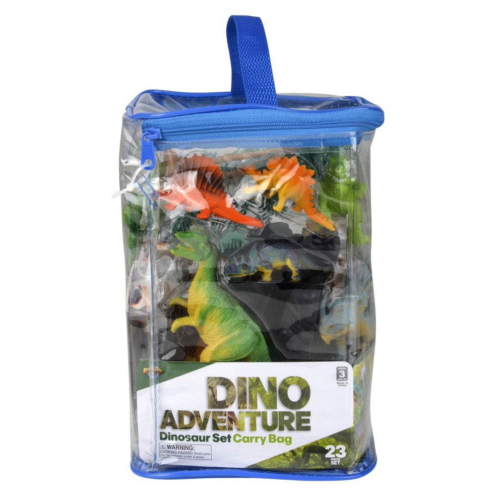 Dinosaur Set in Carry Bag (23 PC)