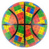 Basketball Block Pattern Regulation Basketball