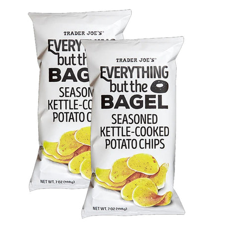 Trader Joe’s Everything But The Bagel Seasoned Potato Chips/7 Oz