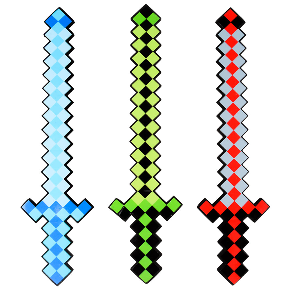 Pixel Foam Sword 18" (1 PC)