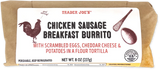 Hearty Chicken Sausage Breakfast Burrito with Eggs