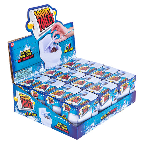 Squirt Toilet Joke Toy (12 PC Display)