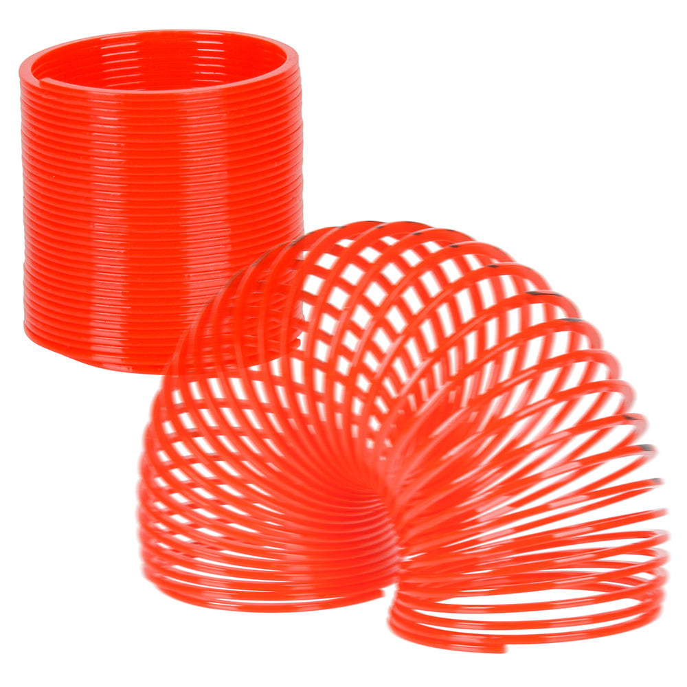 Silly Face Coil Spring (50 Pc Poly Bag)
